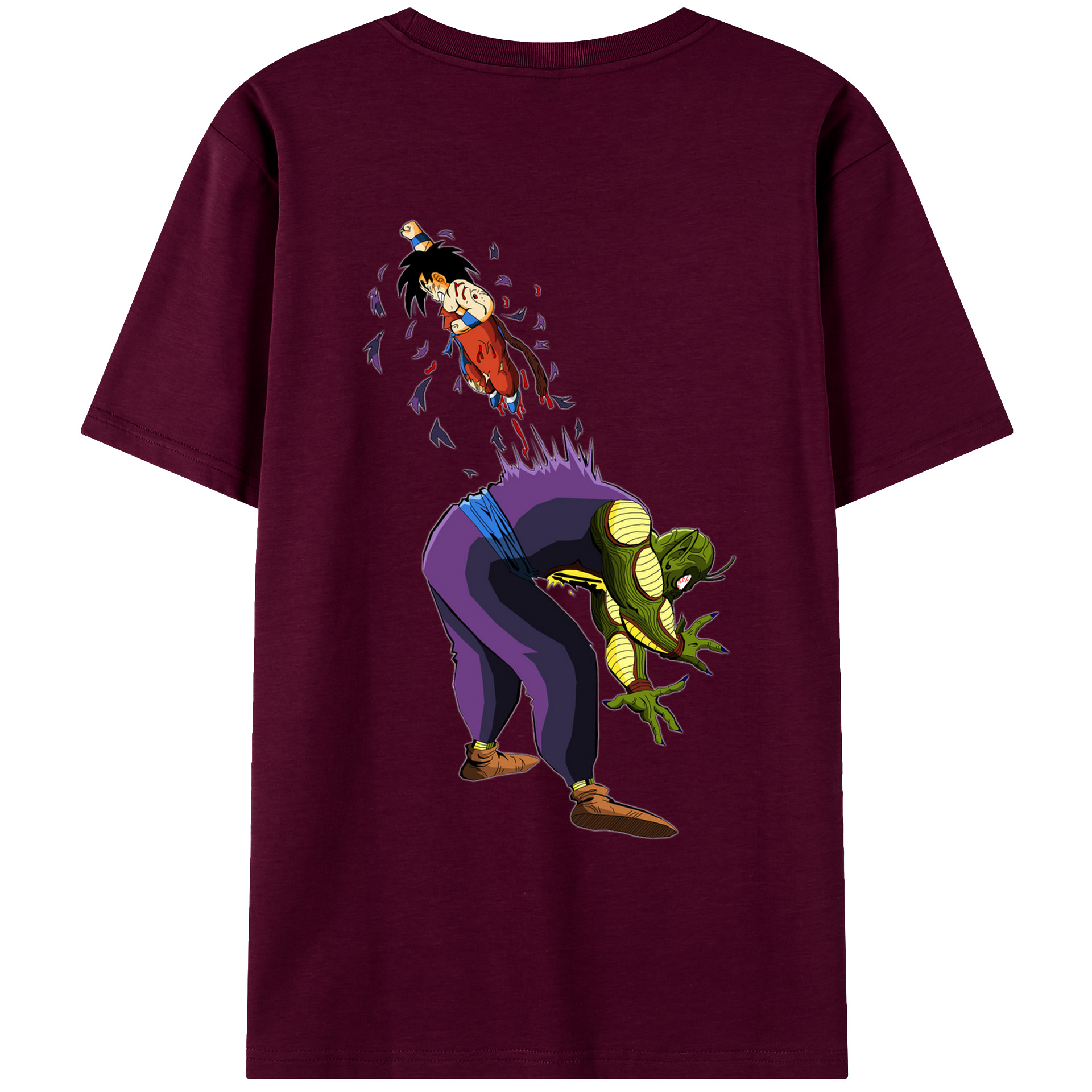 （画像用） ドラゴンボール DRAGON BALL レディース半袖Tシャツ(バックプリント)